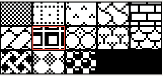 Image showing the included patterns
